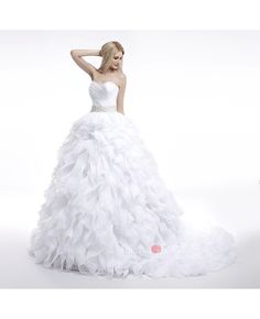 Shop affordable ball-gown sweetheart court train organza dress with cascading ruffles beading online. Free Shipping and Custom-made. Pro since 2009. Organza Ball Gown With Ruffles For Quinceanera, Organza Ball Gown With Sweetheart Neckline And Ruffles, Organza Gown With Ruffles And Sweetheart Neckline, White Ball Gown With Ruffles And Sweetheart Neckline, White Ball Gown With Sweetheart Neckline And Ruffles, Organza Ball Gown Wedding Dress With Ruffles, Wedding Ball Gown With Ruffles And Sweetheart Neckline, Wedding Ball Gown With Sweetheart Neckline And Ruffles, Ruffled Organza Ball Gown For Debutante Ball