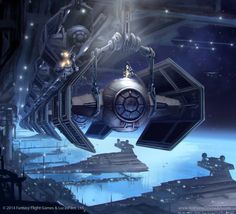 a sci - fi space station is shown in this image