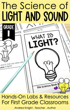 What are natural sources of light vs. artificial sources? How does light travel? And what is the difference between translucent and opaque? These hands-on science labs and activities are so fun and engaging, giving first grade students the opportunity to study light and all the different ways it behaves. Aligned with the Next Generation Science Standards, these activities are ready to print and use... from labs to original science texts and reading passages, the lessons are ready to go! First Grade Science Experiments, 1st Grade Science Worksheets, First Grade Science Lessons, First Grade Science Projects, 2nd Grade Science Projects, Light Science Experiments, Natural Sources Of Light