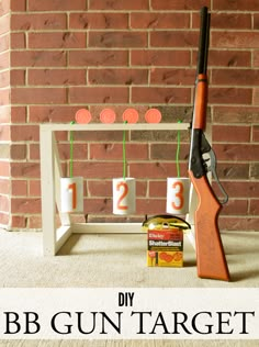 Get the kids outdoors and help them perfect their shot with this fun DIY BB gun target. Sarah Ann, Shooting Targets, Red Brick House, Target Practice, Yard Games, Teach Kids, Décor Diy, Red Bricks, Fun Diy