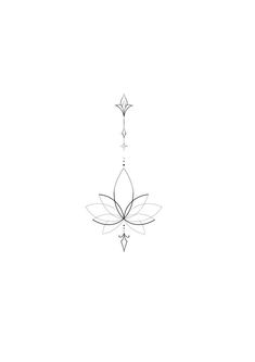 a line drawing of a flower on a white background