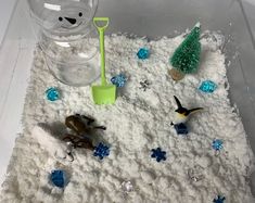 Winter Themed Sensory Bin - Etsy Canada Sensory Bin, Winter Themed, Sensory Bins, Sensory Activities, Winter Theme, Pretend Play, United States