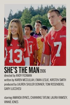 the poster for she's the man