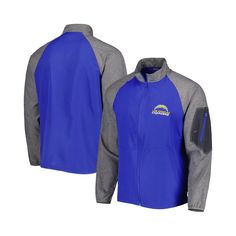 Even if the weather isn't great on Los Angeles Chargers game day, you can stay protected when wearing this Hurricane windbreaker jacket from Dunbrooke. It features raglan sleeves and is wind and water resistant, meaning you'll be able to stay safe from the elements while having plenty of arm room to comfortably cheer on the Los Angeles Chargers. Thanks to the two front pockets and an additional zippered pocket on the left sleeve, you'll have more than enough room to store away all your essential Sofi Stadium, Half Zip Jacket, Los Angeles Chargers, Tech Fleece, Mens Outerwear, Full Zip Hoodie, Track Jackets, Lightweight Jacket, Windbreaker Jacket