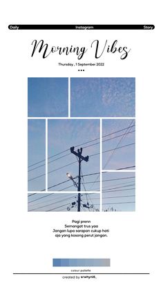 the front cover of a magazine with an image of power lines