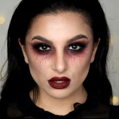 Diy Vampire, Vampire Costume Diy, Vampire Diaries Makeup, Makeup Zombie, Contour Makeup Tutorial, Vampire Makeup