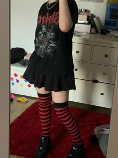 How To Impress, E Girl Outfits, Mia 3, Goth Girl, Alt Fashion