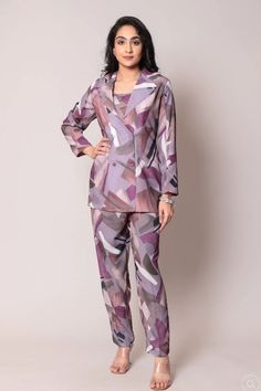 Pant Suit Set, Saree Blouses Online, Womens Dress Coats, Smart Casual Dress, Stylish Winter Outfits