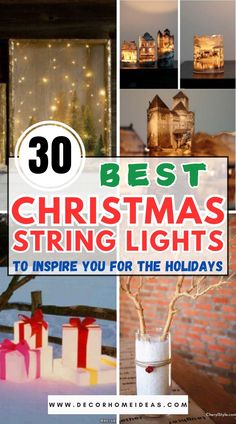 the best christmas string lights to inspire you for the holidays