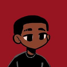 Black Boy Pfp Drawing, Black Man Cartoon Drawing, Black Cartoon Wall Art, Black Cartoon Profile Pics, Black Guy With Glasses Art, Black Cartoon Print T-shirt, Pfp Animated, Madara Wallpaper, Black Anime Guy