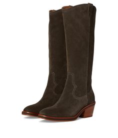 PRICES MAY VARY. waterproof suede upper flexible outsole leather sock and leather lining inside zipper Beth Dutton Boots, Cowboy Christmas, Dark Taupe, Leather Socks, Fashion Baby, Suede Boots, Fashion Boots, Baby Fashion, Dream Closet