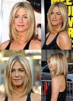 Jennifer Aniston Short Hair, Aniston Hair, Medium Short Haircuts, Jennifer Aniston Hair, Film Maker, Successful Career, Long Bob Hairstyles, Rachel Green, Emmy Award