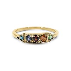 Ms. Goodbar LIGHT acrostic ring, 14k stacking ring, Light Blue Topaz, Iolite, Garnet, Hessontie Garnet, and Tsavorite ring, Five stone ring Acrostic Jewelry, Mr Goodbar, Birthstone Necklace Mothers, Tsavorite Ring, Pinky Rings, Gold Chain Choker, Be The Light, Hessonite Garnet, Charm Rings