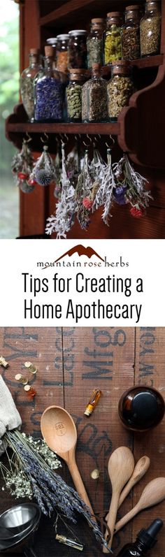 Apothecary_Pin Home Apothecary, Herbal Apothecary, Herbal Recipes, Herbal Healing, Herbal Magic, Rock Decor, Homemade Remedies, Kitchen Witch