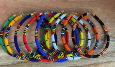 Beautiful and authentic African inspired handmade Maasai and Zulu beaded tribal necklaces.  Available in nine different colours. Length : 18Inches/46cm Weight  130g African Beaded Necklace, African Beads Necklace, African Crafts, Beaded Jewels, Maasai, African Beads, Choker Collar, Statement Pendant, Zulu