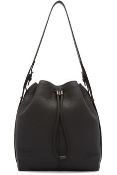 Alexander Wang Black Prisma Skeletal Drawstring Bag Skeletal, Perfect Bag, Designer Bags, Alexander Wang, Drawstring Bag, Bucket Bag, Bags Designer, Alexander, Bags For Women