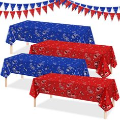 PRICES MAY VARY. Western Cowboy Party Theme Decorations: you will receive 4 pcs western theme party tablecloths and 2 western cowboy party banners, each banner contains 10 pcs pennants, sufficient for your use and replacement needs; Each tablecloth measures 108 x 54 inches and fits both square and rectangular tables; The banner is 9.8 feet long and each triangular flag measures about 7.4 x 10.8 inches; They can be applied repeatedly many times for western themed party decorations or birthday the Rodeo Birthday Party Centerpieces, Nashville Themed Party Decor, Cowboy Table Decor, Country Decorations, Cowboy Table Decorations, Texas Themed Party, Rodeo Theme Party, Western Decorations, Western Birthday Party Decorations