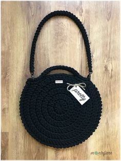 The subject of the offer are beautiful ❀PRETTY❀ shoulder bags in Boho style. Each bag is made by hand from cotton cord with the utmost care. Presented bag is made of 5 millimetres / 0.20 inches cotton cord in colour: black. PRODUCT FEATURES: ❖ diameter: 45 centimetres / 18 inches ❖ handle: 10 centimetres / 4 inches ❖ belt: 100 centimetres / 39 inches ❖ thickness: 16 millimeters / 0.63 inches ❖ material: 100% cotton ❖ execution: manual method of crocheting ❖ can be washed at 30oC / 86oF Due to di Affordable Handmade Black Crochet Bag, Eco-friendly Cotton Crochet Shoulder Bag, Black Crochet Shoulder Bag With Handles, Eco-friendly Black Crochet Bag, Eco-friendly Black Crochet Shoulder Bag, Round Rug Nursery, Scandinavian Kids Rooms, Boho Style Bag, Scandinavian Kids