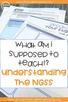 what am i supposed to teach? - understand the ngs with this free printable