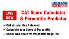 the cat score calculator and precentile predatoror is available for purchase