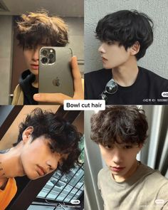 Korean Male Perm Hairstyles, Asian Haircuts Boys, Asian Haircut Wavy, Korean Haircut Men Curly, Korean Perm Haircut Men, Wavy Men Hairstyle, Asain Haircuts Boys, Asian Men Hairstyle Curly, Medium Perm Men