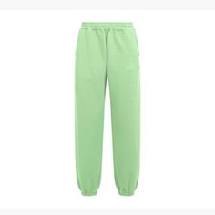 New Still In The Package Size Extra Large, Gorgeous, Mint Green Green Baggy Athleisure Pants, Green Sweatpants With Side Pockets For Spring, Baggy Green Cotton Joggers, Green Athleisure Sweatpants, Green Cotton Athleisure Pants, Gray Nike Sweatpants, Soccer Pants, Tapered Joggers, Black Sweats