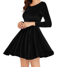 Wardrobe Basics, Outfits Aesthetic, Night Dress, Skater Skirt, Little Black Dress, Romance, Prom, Wattpad, Wardrobe