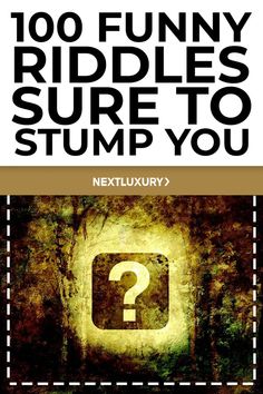 Funny Riddles Funny Riddles With Answers, Funny Riddles, Problem Solving Skills, Riddles, Problem Solving, Mindfulness