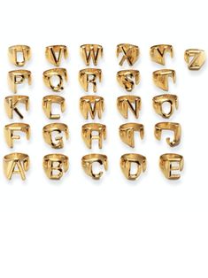 This letter ring is perfect for yourself, or as a gift! The gold wrap design makes it easy to adjust to any size. Trendy Gold Initial Ring For Anniversary, Trendy Gold Initial Open Ring, Trendy Gold Open Initial Ring, Trendy Gold Open Ring With Initial, Trendy Personalized Gold Rings, A To Z Alphabet, Z Alphabet, Pinterest Jewelry, Gold Initial Ring