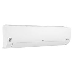 a white air conditioner sitting on top of a wall