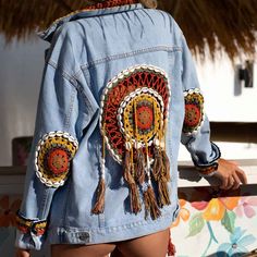 Alpine Denim Jacket – Andi Bagus Jean Jacket Diy Upcycling, Grunge Denim Jacket, Denim Jacket Grunge, Denim Jacket With Jeans, Denim Jacket Outfits, Outfit Denim Jacket, Jean Jacket Diy, Jacket With Jeans, Shag Jacket