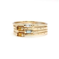 Stacking Mother's Rings Petite Baguette Birthstone Ring | Etsy Everyday Stackable Rings With Baguette Cut, Everyday Yellow Gold Emerald Cut Stackable Rings, Adjustable Stackable Birthstone Ring In 14k Gold, Everyday 14k Gold Baguette Cut Stackable Rings, Everyday 14k Gold Stackable Baguette Cut Rings, Heirloom Multi-stone Stackable Rings For Gift, Adjustable Stackable Birthstone Ring For Mother's Day, Dainty 14k Gold Stackable Baguette Cut Rings, Gold Multi-stone Stackable Rings Gift