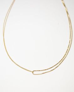 Perfect layering necklace,and Beautiful on its own, layer with your other favorite necklaces :)This listing is for one dainty link chain necklace.Two strands of dainty chain on one clasp.All metal components are 14K gold filled or Sterling silver. Delicate Double Chain Necklaces, Minimalist Lariat Chain Necklace With Paperclip Chain, Minimalist Lariat Paperclip Chain Necklace, Minimalist Double Chain Link Necklace, Minimalist Double Strand Delicate Chain Necklace, Minimalist Double Strand Layered Necklace, Delicate Chain Necklace For Layering, Minimalist Multi-strand Chain Necklace, Delicate Double Chain Necklace