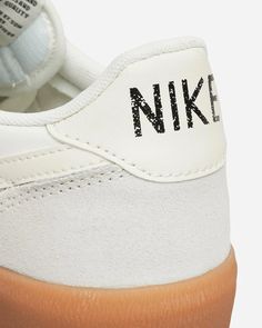 Nike WMNS Killshot 2 Sneakers Sail / Sail.Inspired by our original tennis shoe, the Killshot 2 gets a fresh look with collegiate colors and mixed materials like soft suede and smooth leather. To prove you're on top, the gum rubber sole adds the cherry on bottom..Leather Upper.Suede Overlays.Woven Tongue Label.Rubber Sole.Style Code: FZ5630-101 Plus And Minus, Mens Sportswear, Sneaker Collection, Soft Suede, Tennis Shoes, Casual Sneakers, Smooth Leather, Nike Women, Nike Shoes