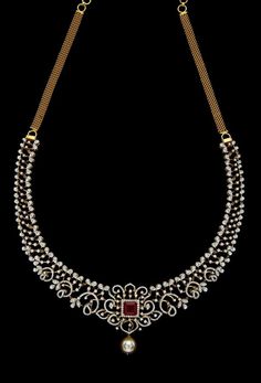 18 karat gold '6 in 1 - detachable' diamond necklace with color stones & culture pearls
  this product has inter changeable stones in the necklace and pendant. 
   this product has a detachable pendant which can be used as a separate pendant with most chains.
  length of the pendant : 2.60 inches
  width of the pendant : 1.75 inches  

introducing our exquisite 18 karat gold '6 in 1 - detachable' diamond necklace with color stones & south sea pearls, a truly versatile piece that will elevate you Detachable Pendant, Vvs Diamond, Color Stones, Gold Jewelry Indian, South Sea Pearls, Sea Pearls, South Seas, Online Jewelry Store, Diamond Clarity