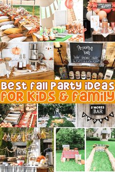 the best fall party ideas for kids and family