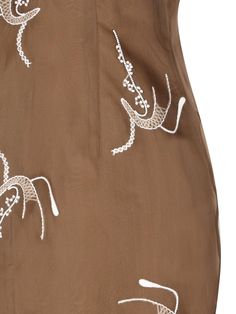 100% Silk Elegant Summer Embroidered Dress With Tonal Embroidery, Spring Sleeveless Embroidered Dress, Spring Sleeveless Dress With Intricate Embroidery, Sleeveless Embroidered Dress For Spring, Fitted Sleeveless Embroidered Dress, Summer Silk Dress With Intricate Embroidery, Sleeveless Embroidered Dress With Embroidered Neckline, Fitted Sleeveless Dress With Embroidered Neckline, Intricate Embroidered Silk Dress For Summer