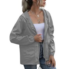 Raincoat Jacket, Hooded Rain Jacket, Waterproof Coat, Raincoats For Women, Lightweight Tops, Waterproof Jacket, Casual Coat, Outdoor Woman, Outdoor Hiking