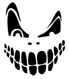 an image of a scary face with fangs on it's mouth and teeth in the middle