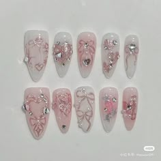 Coquette Nail, Aesthetic Nail Art, Princess Vibe, Nails Girly, Soft Pink Nails, Coquette Nails, Aesthetic Nail, Hippie Nails