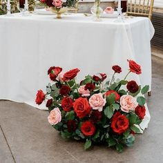 2 Large Ceremony Urns (8-9'' Vase Diameter) OR 2 Large Foam Cages for Wedding Arch or Pergola Red Roses Aisle Decor, Wedding Compote Centerpiece, Light Red Wedding Theme, Red Flower Arrangements Table, Red Centerpieces Wedding, Red Rose Wedding Decor, Rose Table Decorations, Pink Centerpieces Wedding, Red Roses Wedding Decor