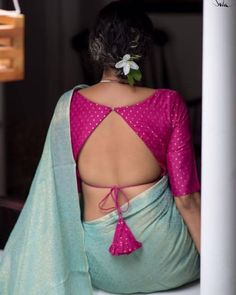 Blouses Designs Latest, Saree Blouse Styles, Domestic Bliss, New Saree Blouse Designs