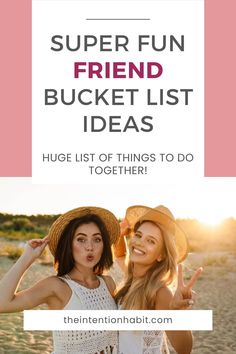 Want a bucket list for best friends? Check out these bucket list ideas for girlfriends filled with unique activities and must-do adventures! Great for a summer bucket list for friends or any time you’re with your BFF, get ready for endless laughs and new experiences!