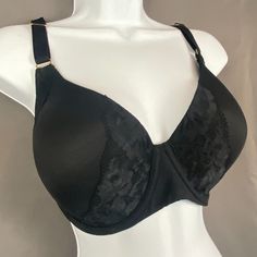 Soma Embraceable Perfect Coverage Underwire Bra 38ddd New Nwot Black Brand New Condition. Black Mark Through Soma On Inside Of Bra. I Pack Carefully And Ship Quickly. Have Any Questions? Please Ask. Thank You For Looking! Fitted Padded Black Bra, Fitted Black Padded Bra, Black Underwire Nursing Bra With Padded Cups, Elegant Black Nursing Bra With Medium Support, Black Full Coverage Nursing Bra, Elegant Full Cup Black Nursing Bra, Elegant Black Full Cup Nursing Bra, Elegant Black Nursing Bra With Padded Cups, Fitted Black Nursing Bra With Padded Cups