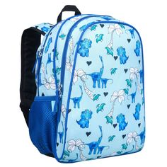 Your child will be the talk of the playground with JumpOff Jo's 15 Inch Backpack for boys and girls! Eye-catching patterns and a functional design come together to make this backpack a fun addition to your child’s school and travel essentials. Two padded, adjustable shoulder straps and a padded back provide a comfortable wear, while the durable top handle is perfect for hanging in a locker before heading to class. We’ve designed our 15 Inch backpack to withstand even the toughest, homework-fille Blue Rectangular Backpack For School Events, Blue Backpack For School Events, Playful Blue Bags For School Events, Playful Blue Backpack For School Events, Blue School Backpack For Back To School, Blue Backpack For Back To School, Back To School Blue Backpack, Blue Backpack For Daycare And Back To School, Blue Standard Backpack For School Events