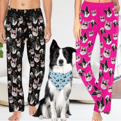 👀About this item About Item Custom Pet Photo Pajama Pants for Women/Men, Face pajama pants are a special gift. You can give pajamas to your family as a New Year gift, which is both cozy and warm. A photo of your own face or that of a close friend or relative also can be printed on the pajama pants to create a unique gift. Give them to grandpa, grandma dad mom son daughter husband wife boyfriend girlfriend. Such a gift is fun and cozy and can bring surprise and joy to your friends and relatives. Multicolor Cotton Sleep Pants, Multicolor Bottoms For Sleepover, Playful Cotton Sleep Pants, Playful Multicolor Bottoms For Sleep, Playful Multicolor Sleep Bottoms, Playful Sleep Bottoms Long Pants, Playful Multicolor Pants For Loungewear, Playful Pink Pants For Pajama Party, Multicolor Casual Pants For Loungewear