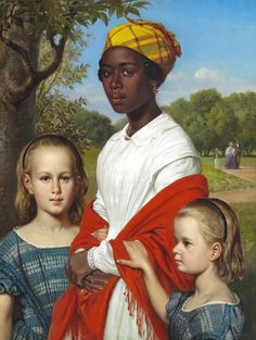 Black West, Art Noir, Historical Painting, Art Ancien, European Art, Two Daughters, African History, African American Art, Art Abstrait