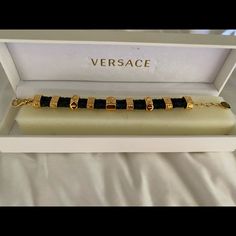 I Wear It 2 Times, It’s Beautiful Bracelet You Can’t Find Anywhere Questions? Leave A Comment Below! Versace Accessories, Versace Men, Mens Accessories Jewelry, Beautiful Bracelet, Bracelets For Men, Versace, Mens Accessories, Gold, How To Wear