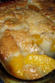 a close up of a casserole on a plate