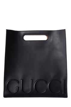 Gucci Black Leather XL Tote This classic tote from Gucci is the latest in fashion circles all over the world. Crafted from 100 percent genuine leather, the bag is a simple black in colour with the brand name boldly embossed at the bottom of the front panel. It has a long shoulder strap for comfortable use. Â Length:Â 38 cm,Â Width:Â 12 cm,Â Height:Â 35 cm Shoulder Strap:Â 91 cm Â Note: Our Items are totally New High quality Brand Inspired Refurbished. Please make sure you are well aware of it be Black Leather Tote, Gucci Black, 100 Percent, Fashion Handbags, In Fashion, Gucci Bag, Leather Tote, Brand Names, Circles